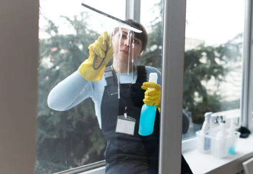 Nettoyage de vitres intérieures et extérieures à Magnien